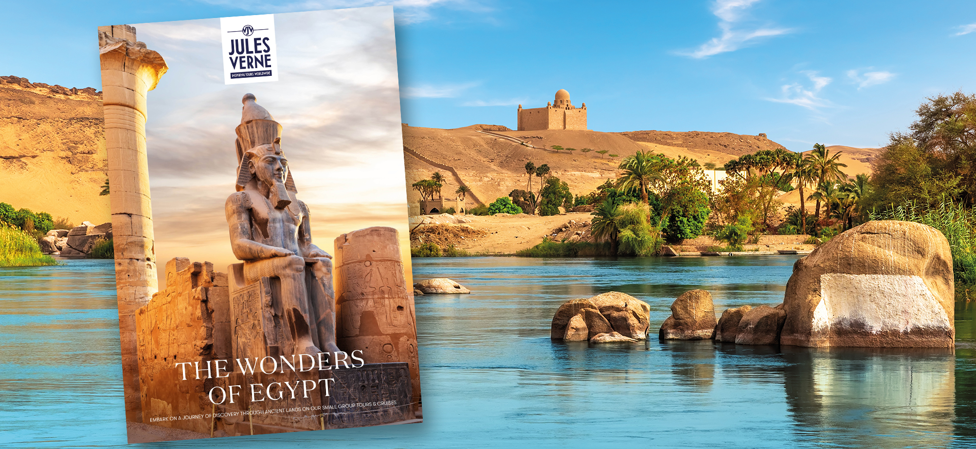 Jules Verne The Wonders of Egypt Brochure