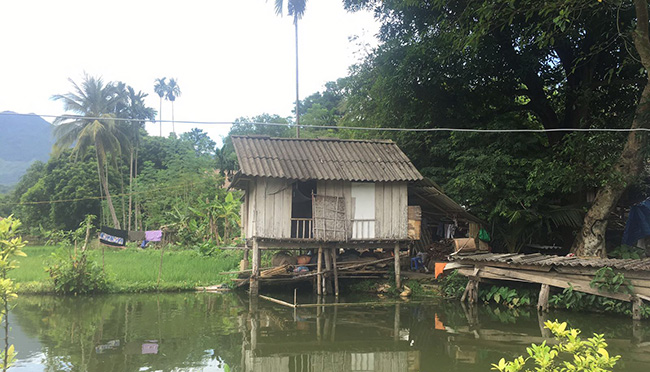 House on stilts, Mai Chau